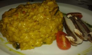 risotto de calabaza