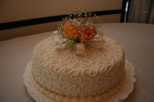 torta de bodas J & A (8 años de esposos a la fecha)